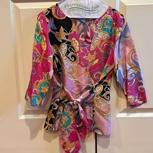Coldwater Creek Silk paisley blouse!